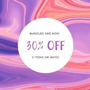 30% off 3 or more items
